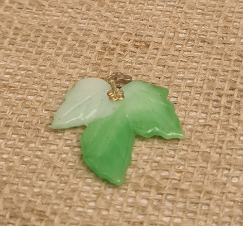 Vintage jewellery green jade - vintage,