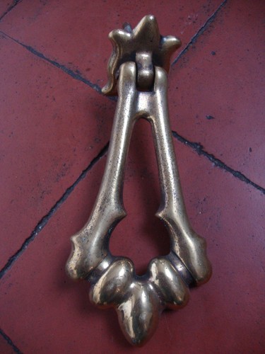 Antique victorian brass door - victorian,