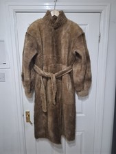 Retro vintage 1970s Faux Fur