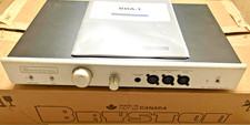 Bryston BHA-1 BHA 1 Headphone Amplifier original UK 230v silver 17 inch front