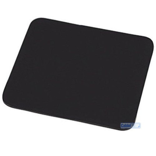 6mm plain black fabric mouse - 6mm,