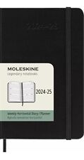 Moleskine Classic Weekly Horizontal  Planner 2024/2025 Large Black, Soft cover