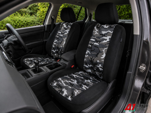 Front grey camouflage - front,