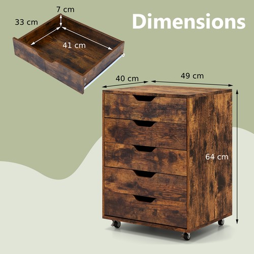 Drawer filing cabinet on - cabinet,