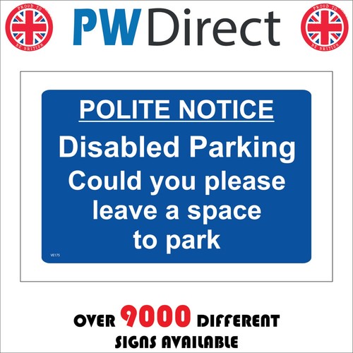 Sign polite notice disabled - notice,