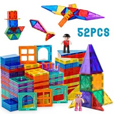 52/110pcs Magnetic Building