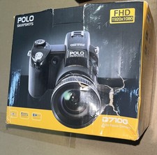 Polo Sharpshots D7100 Digital Camera set with 3 lenses, Full HD 1920x1080