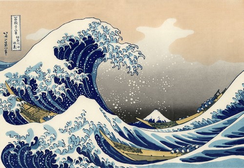 The great wave - wave, famous