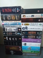 100 x CLASSIC DVD Movie Bundle/Job Lot. 23 Box Sets: JOHN WAYNE, GODFATHER...VGC