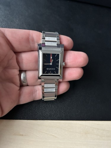 Gucci 111m black dial - black, quartz