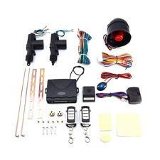 2021 Universal 2 Car Door Remote Central Locking Kit + Anti-Theft Alarm Tool Set