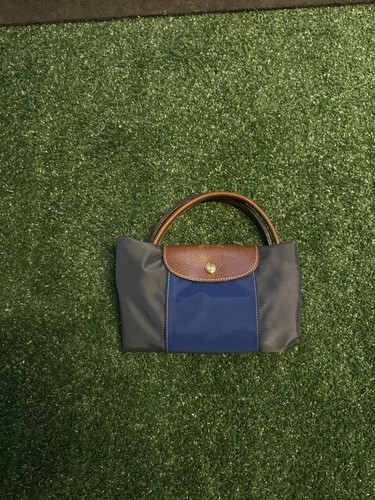 Blue small longpchamp bag - ,