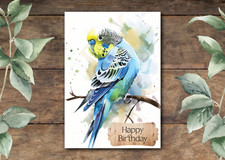 GEN 053 Birthday Card Blue