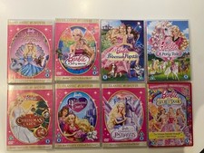 X 8 Barbie DVD’s Barbie Bundle - Classic Movies And Specials