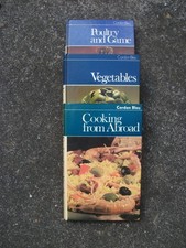 3 Vintage Cordon Bleu Cook Books. Cooking from Abroad,Vegetables,Poultry/Game