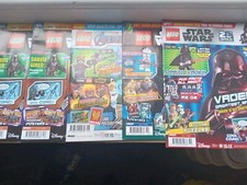 Lego Magazine Bundle | 6 Lego Magazines | Marvel And Star Wars | No Minifigures 