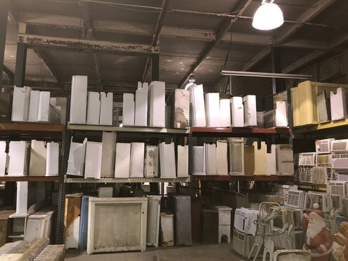 Vintage metal radiator - , cover