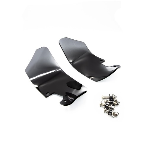 Pair deflectors black smoke - of,