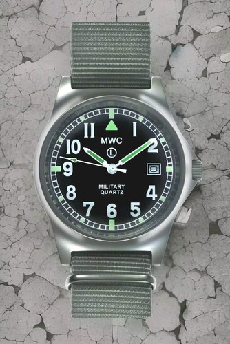 Mwc g10lm military watch 50m - military, |