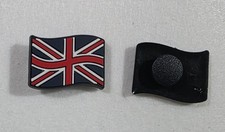 Union Jack Flag Croc Charm  /