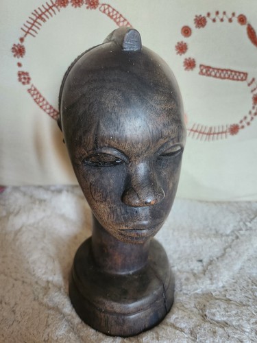 Vintage carved wooden - carved,
