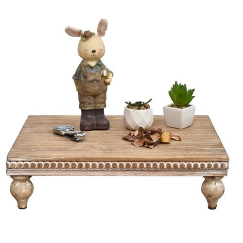 Farmhouse wood riser for - farmhouse,