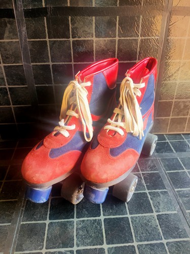 Roller derby skates - derby, antique