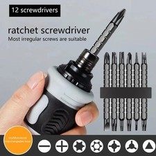 Ratchet Screwdriver Set Dual