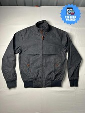 Vintage Fred Perry Waxed Cotton Harrington Jacket Timeless Classic Size S