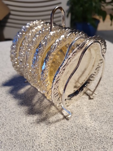 Set vintage look silver - of,