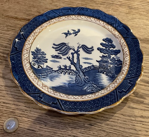 Booths blue dinner plate 5 - blue,