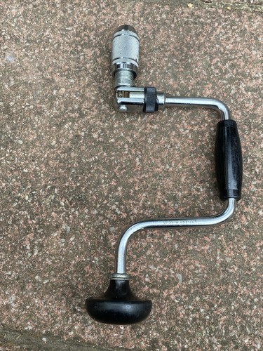 Vintage stanley hand brace - stanley,
