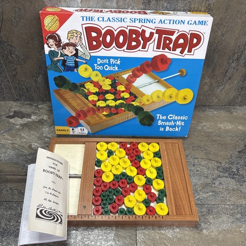 Wooden booby trap game - booby,