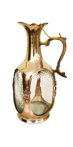 Antique look brass bottle - look,