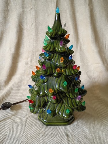 Vtg ceramic christmas - vtg.,