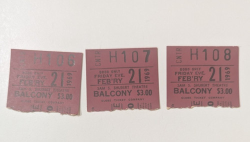 Vintage 1969 shubert theatre - vintage,