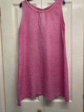 Italian Made Dress L Linen