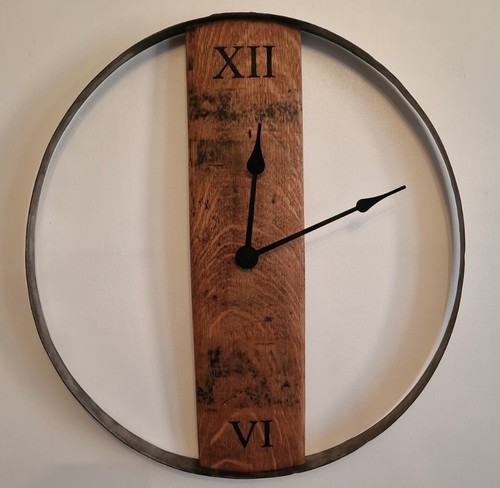 Whiskey barrel hoop - , stave