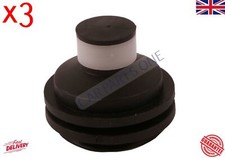 3x Top Engine Cover Clips for