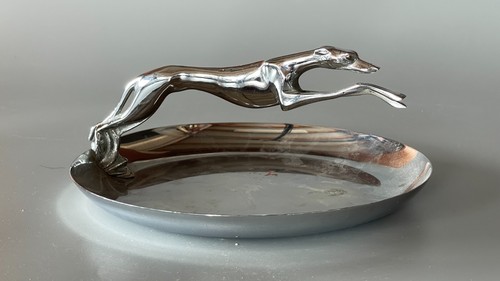 Nice art deco steel tray - art,