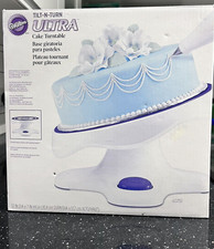 Wilton Tilt-N-Turn Ultra Cake Turntable and Cake Stand - New (Other)