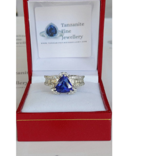 Tanzanite 7mm aaaa certified - 7mm,