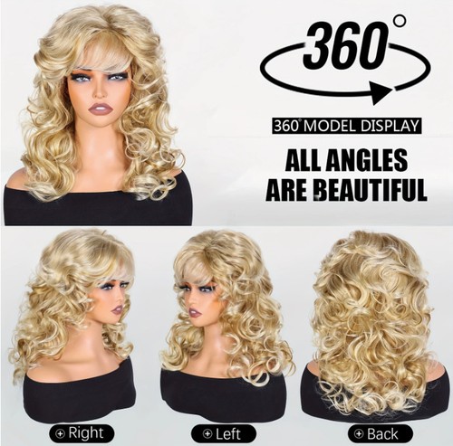 Women ladies blonde - ladies, curly