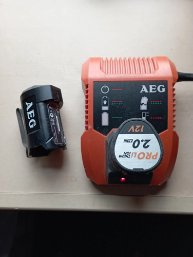 Aeg 12v 0ah battery charger - 12v,