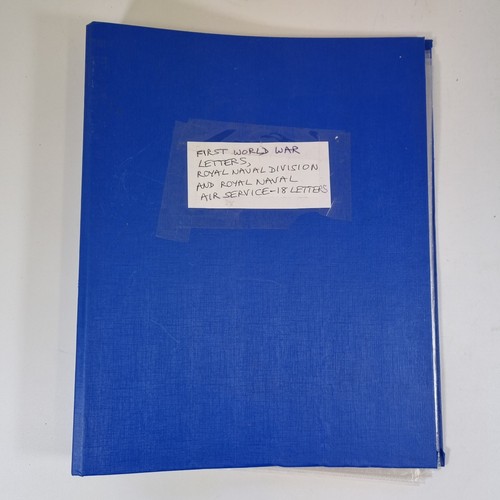 Folder ww1 letters royal - a,