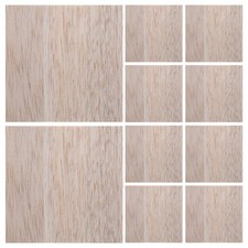  10 Pcs Aircraft Model Wood