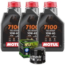 Maintenance Kit For Ducati 350 Pantah Motul 3 Lt Oil And Oil Filter