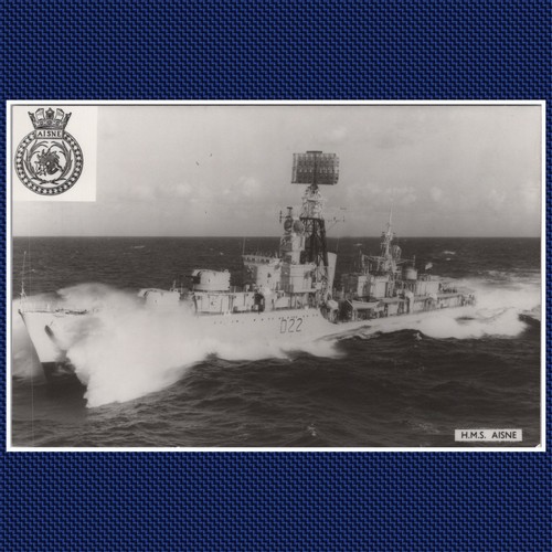 Vintage photograph hms aisne - vintage,