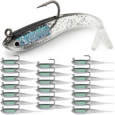 20pcs Soft Lead Fishing Lures
