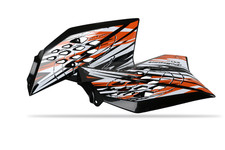 Ktm radiator scoops - radiator,